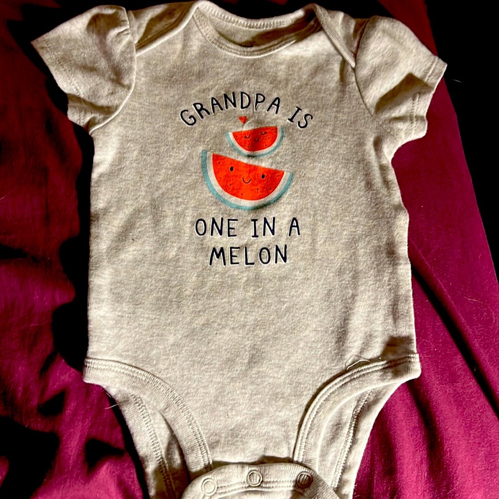 One piece slightly used gray